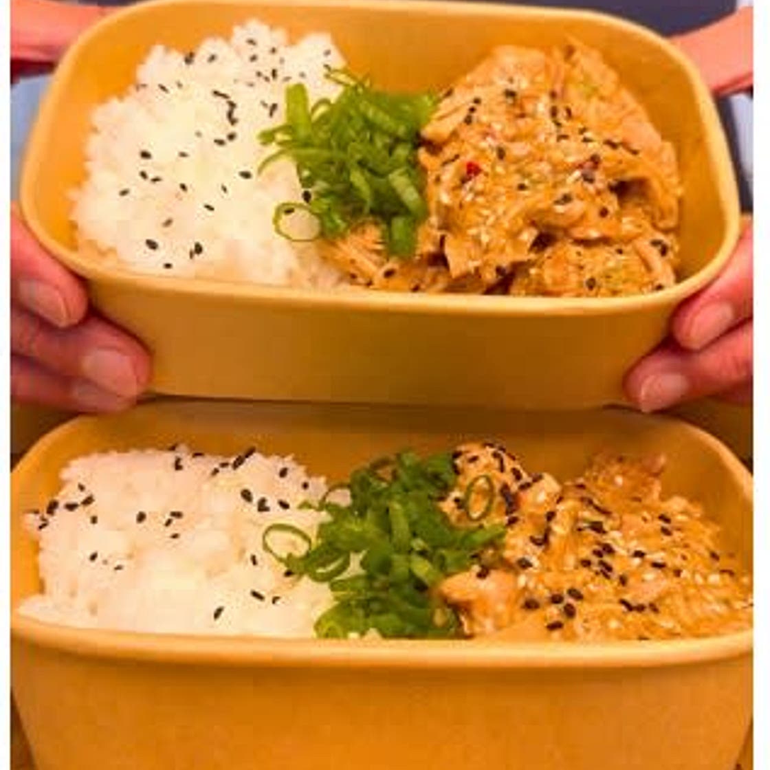 Peanut Miso Chicken Rice Bowls