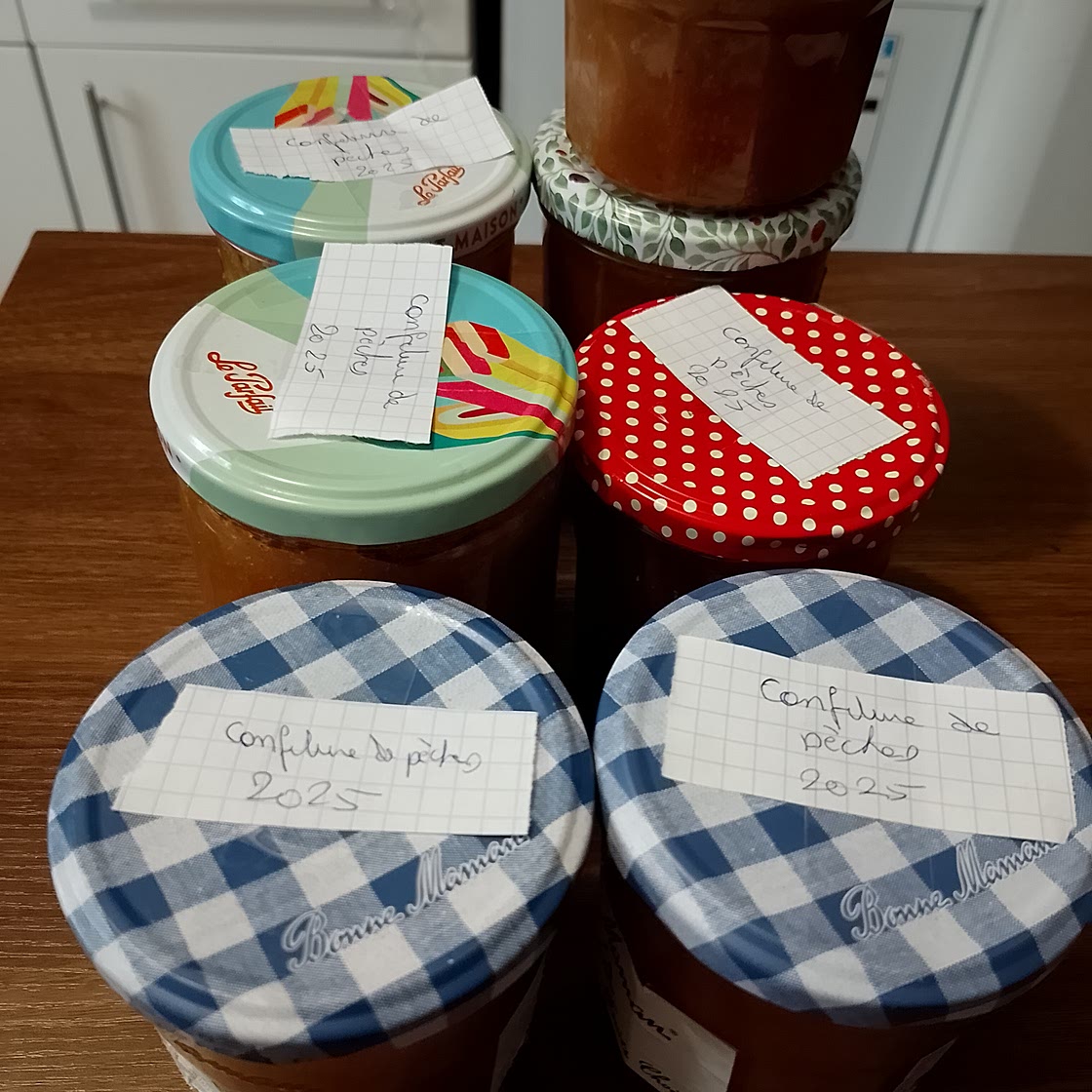 Confiture de pêches