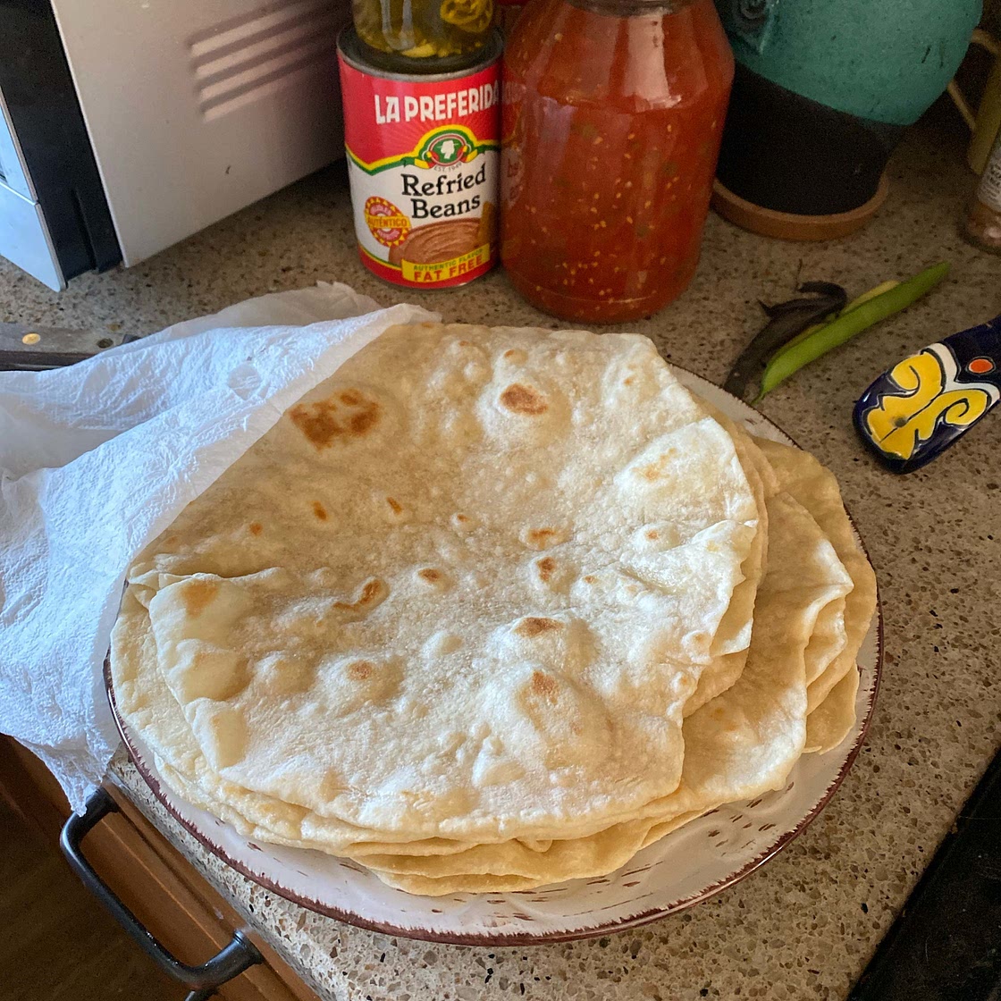 Best Ever Homemade Flour Tortillas