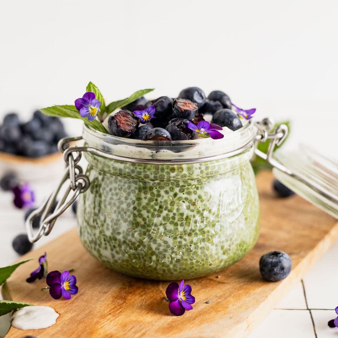 Matcha Chia Pudding