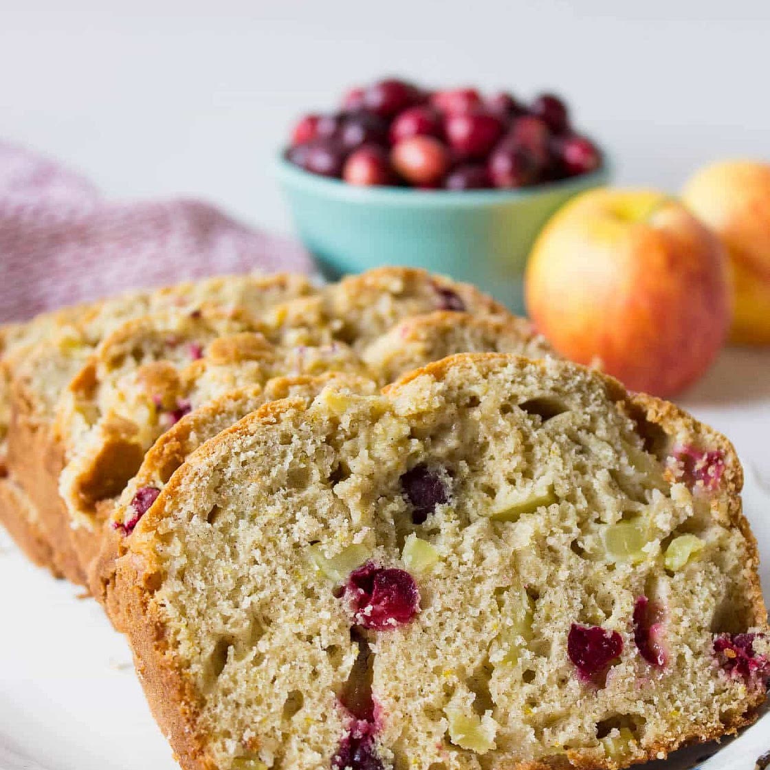 Apple Cranberry Bread