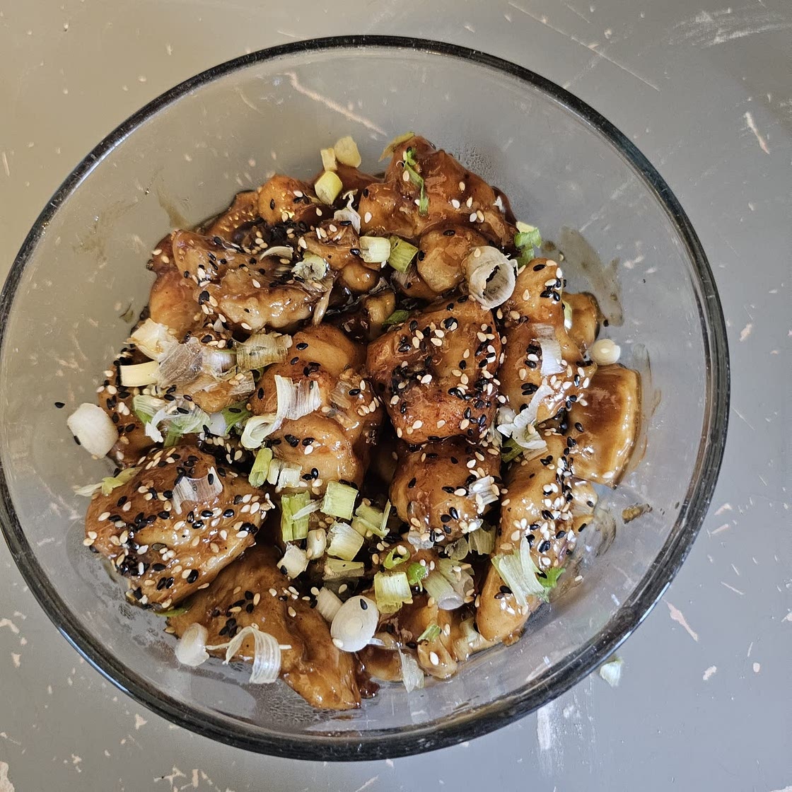 Asian Honey Lemon Chicken + MEAL PREP + Recipe Video