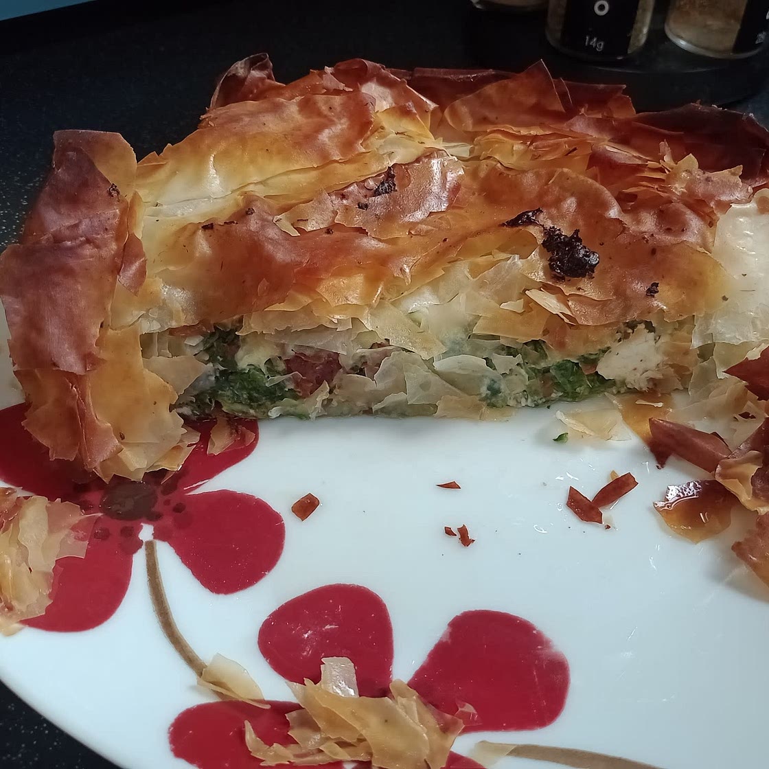 Crispy Greek-style pie