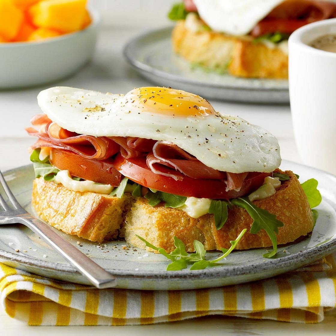 Egg Mayo & Prosciutto Sarnie