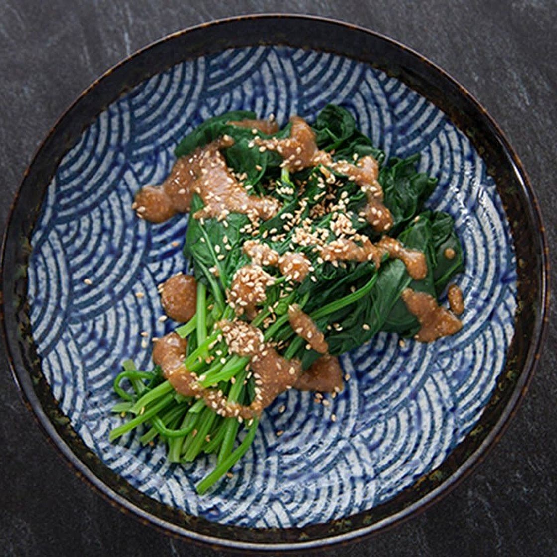 Japanese Spinach Salad (to be tried)
