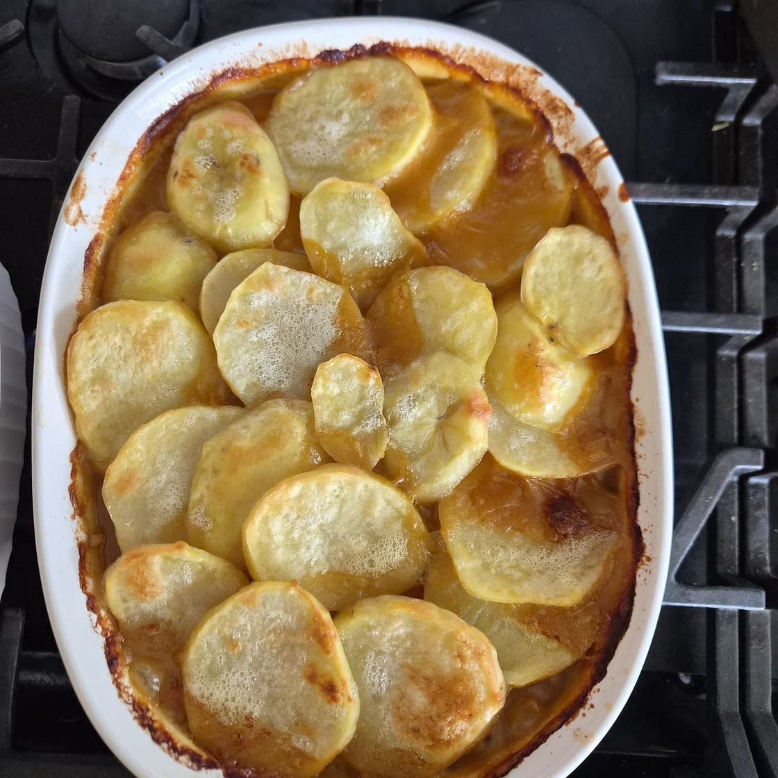 Vegetarian Lancashire hotpot