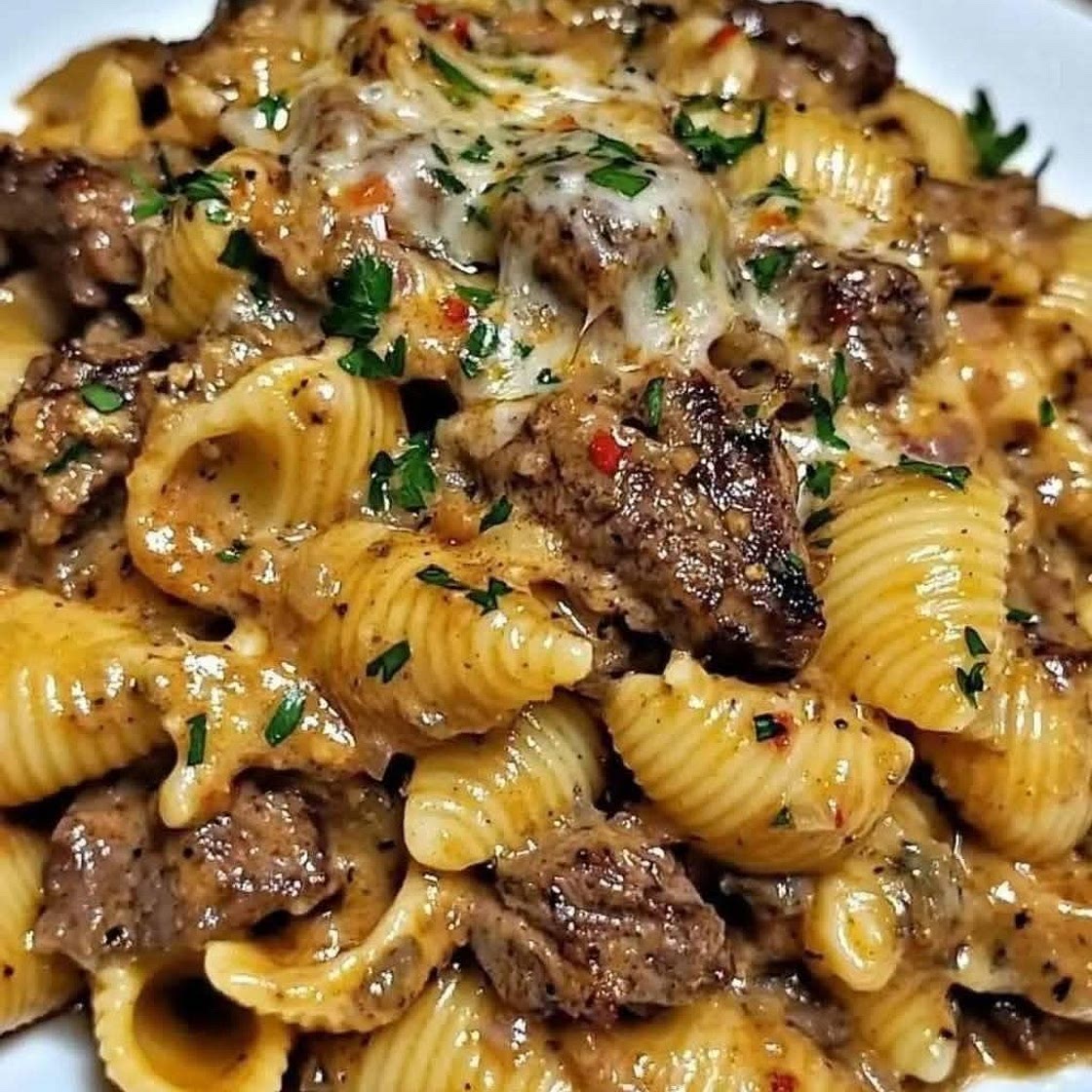 Cheesy Beef and Pasta