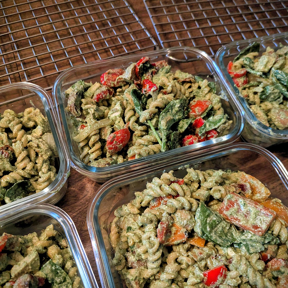 Pasta Salad Chicken Pesto