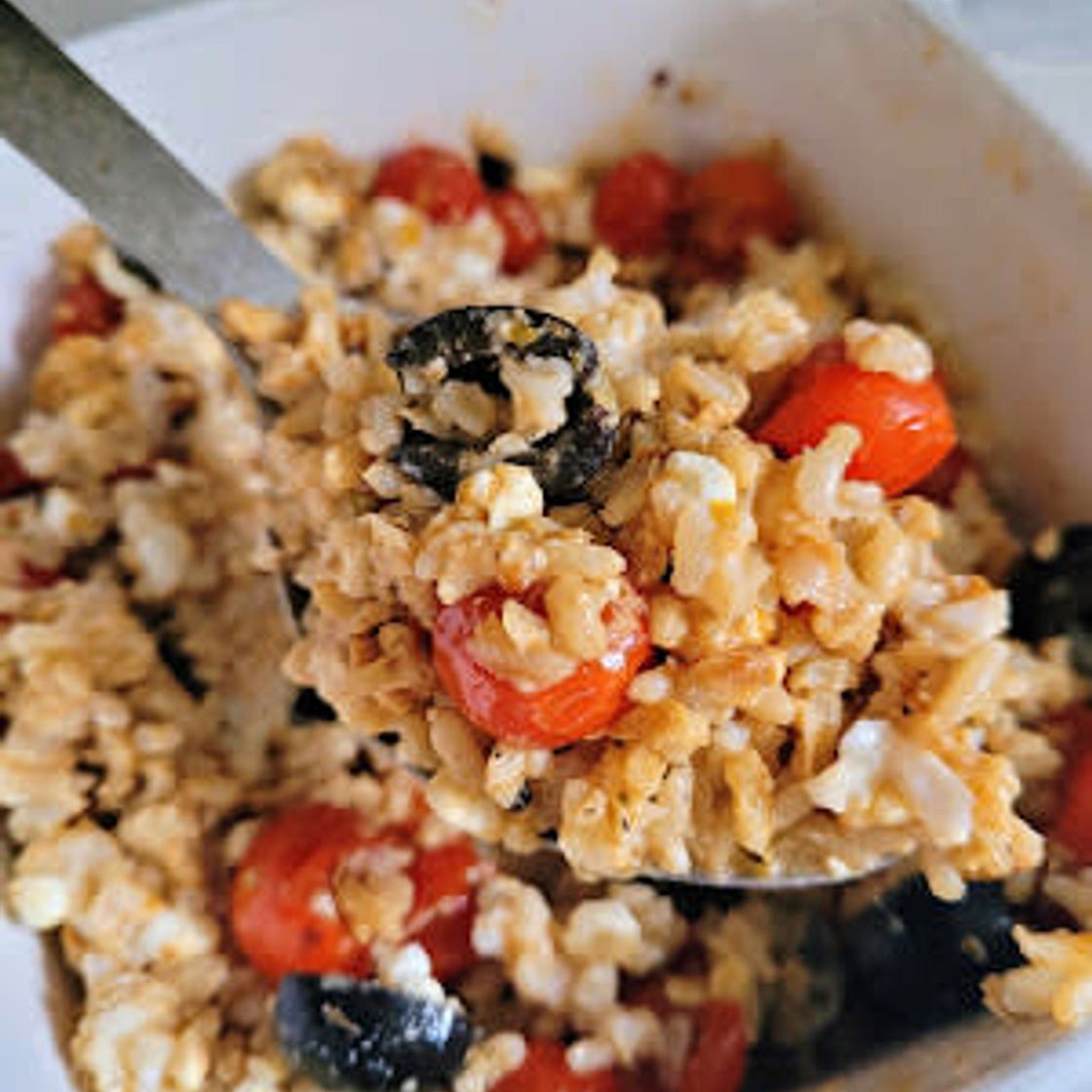 Pan Roasted Cherry Tomato Rice