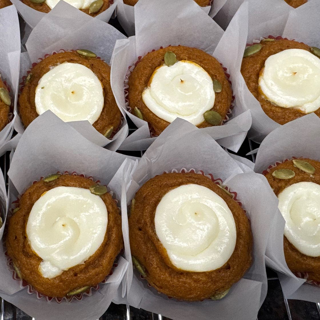 Pumpkin Cream Cheese Muffins 