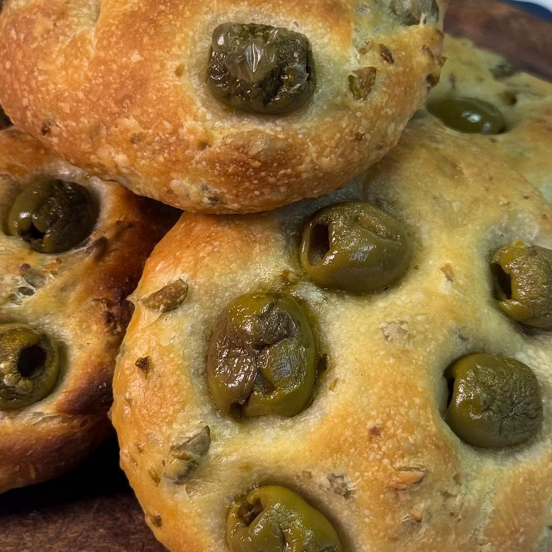 FOCACCINE ALLE OLIVE 🫒