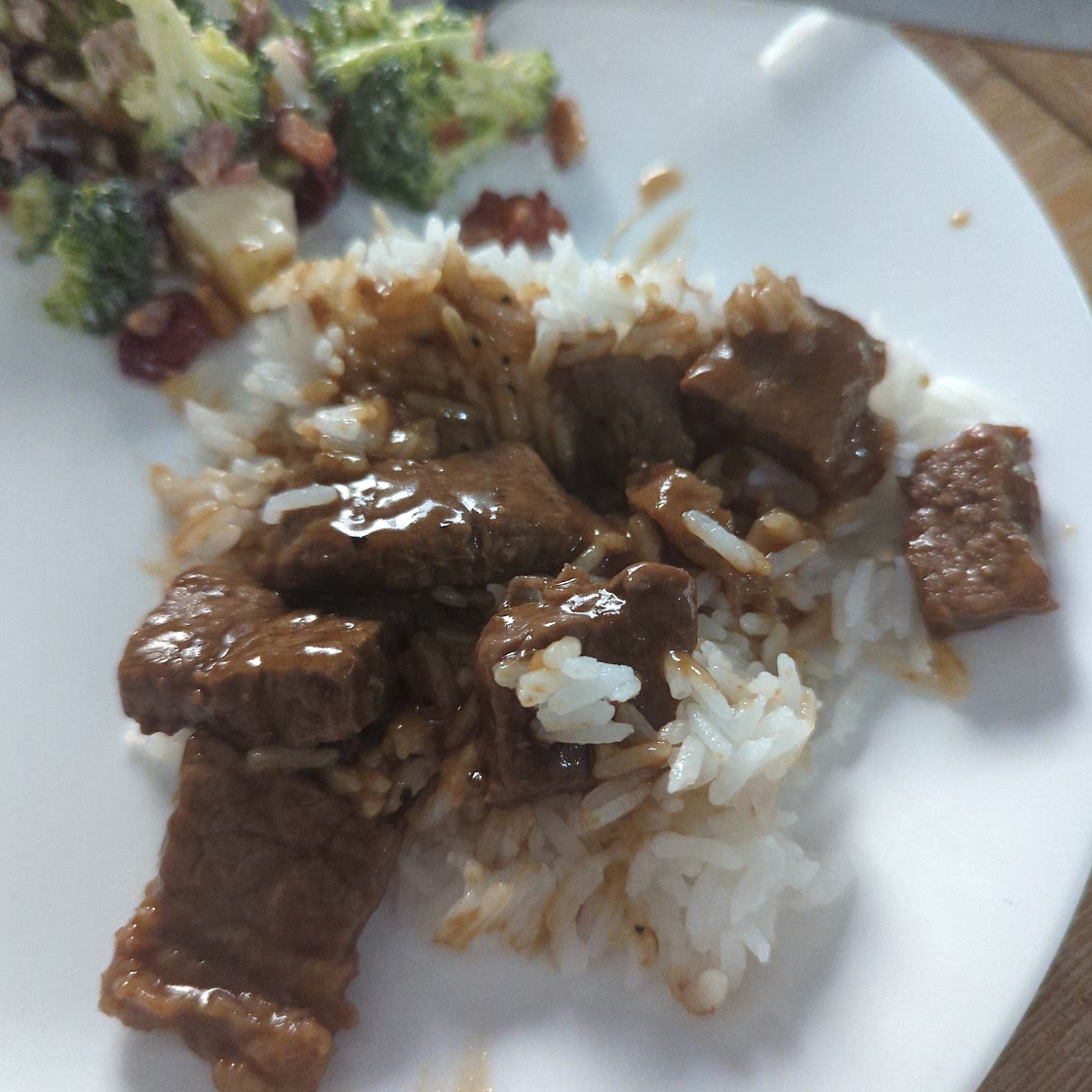 Beefy Gravy Rice