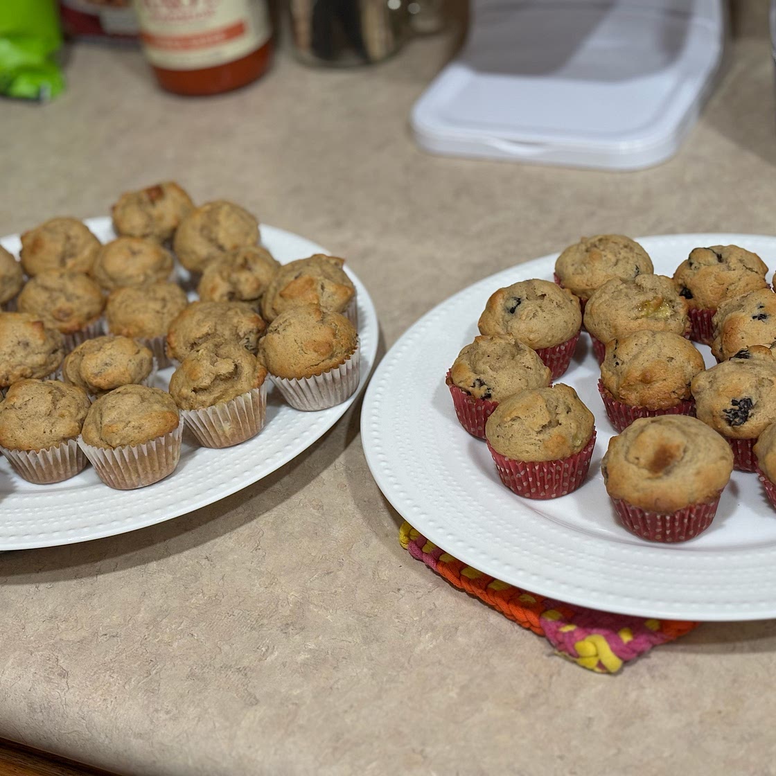 Strawberry Banana Muffins