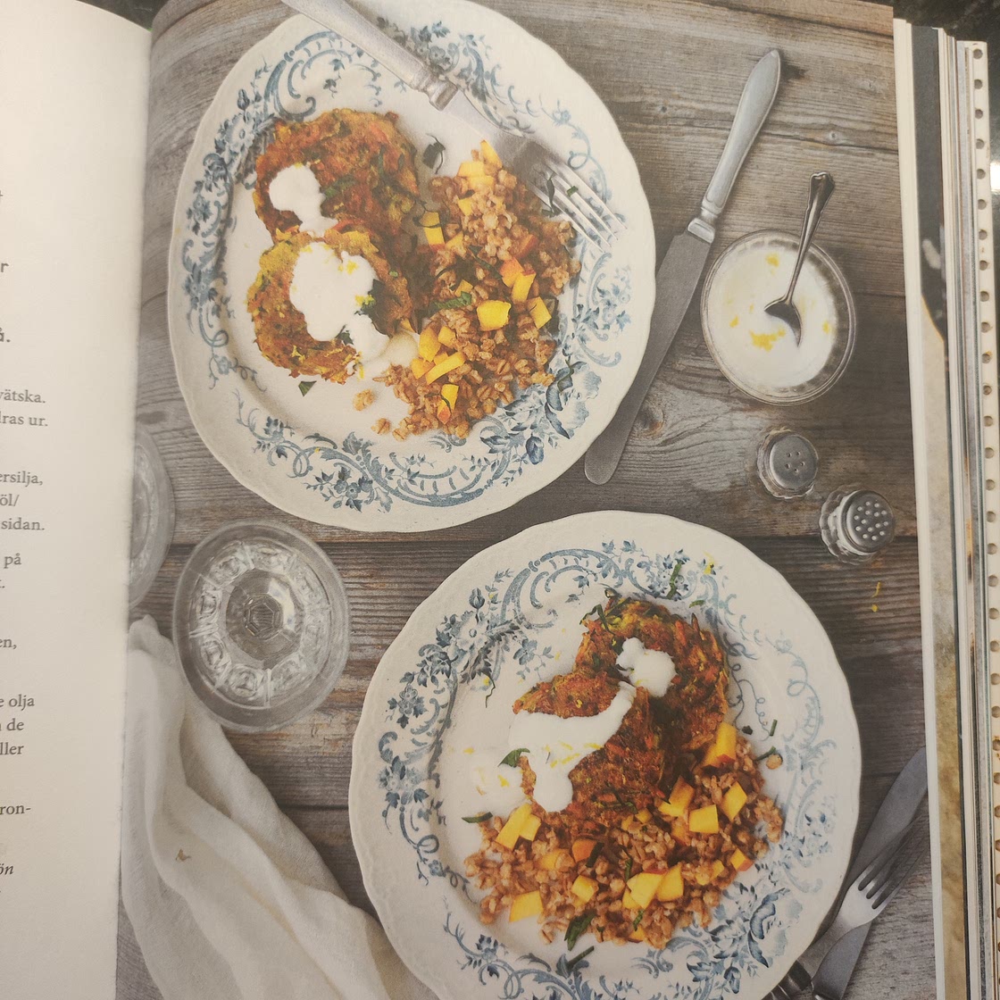 Morots- och zucchinibiffar