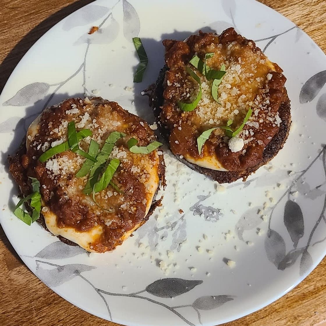 Sheet Pan Eggplant Parmesan