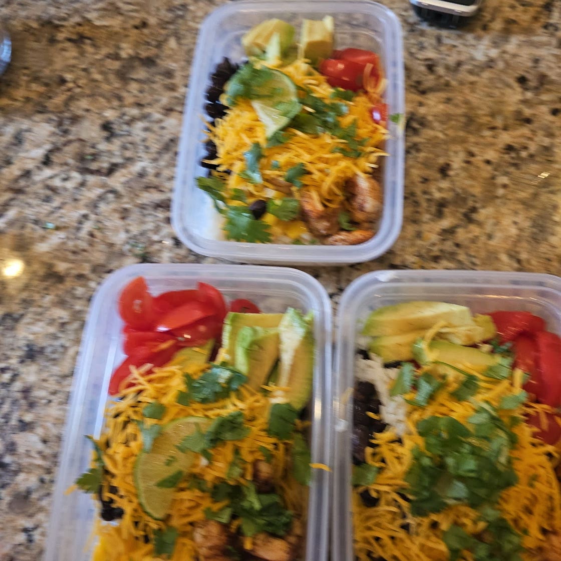 Shrimp Taco Meal Prep Bowls