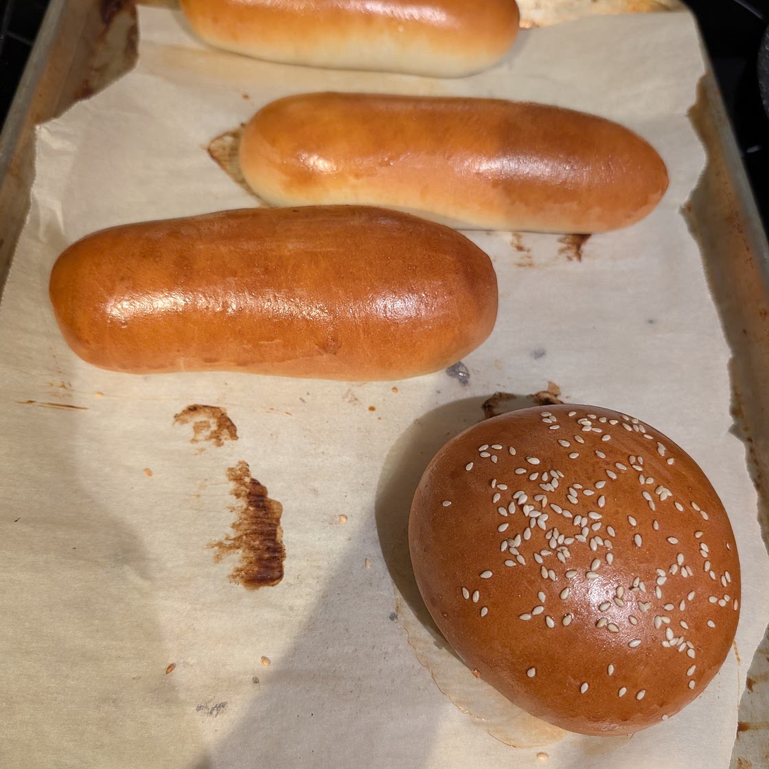 Brioche Burger/Hot Dog Buns