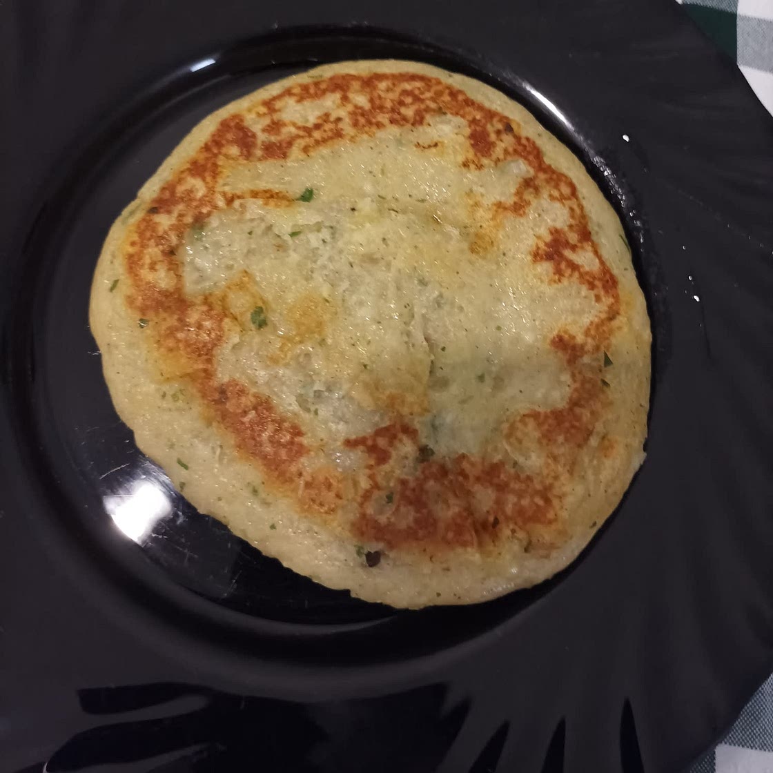 Mushroom Stuffed Potato Pancakes