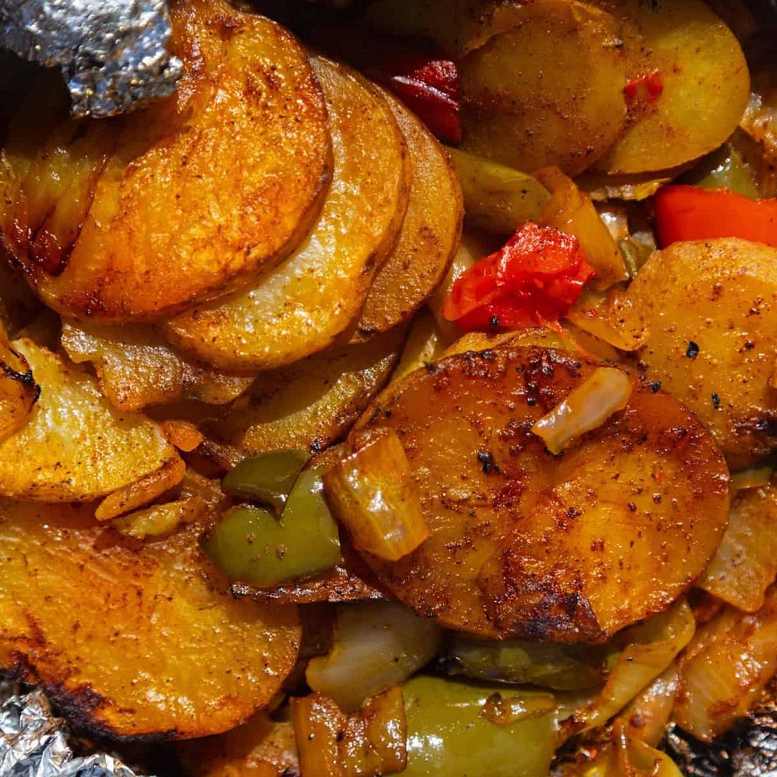 The Best Grilled Potatoes in Foil