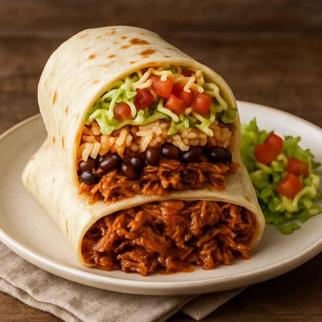 Sweet Pork Burrito