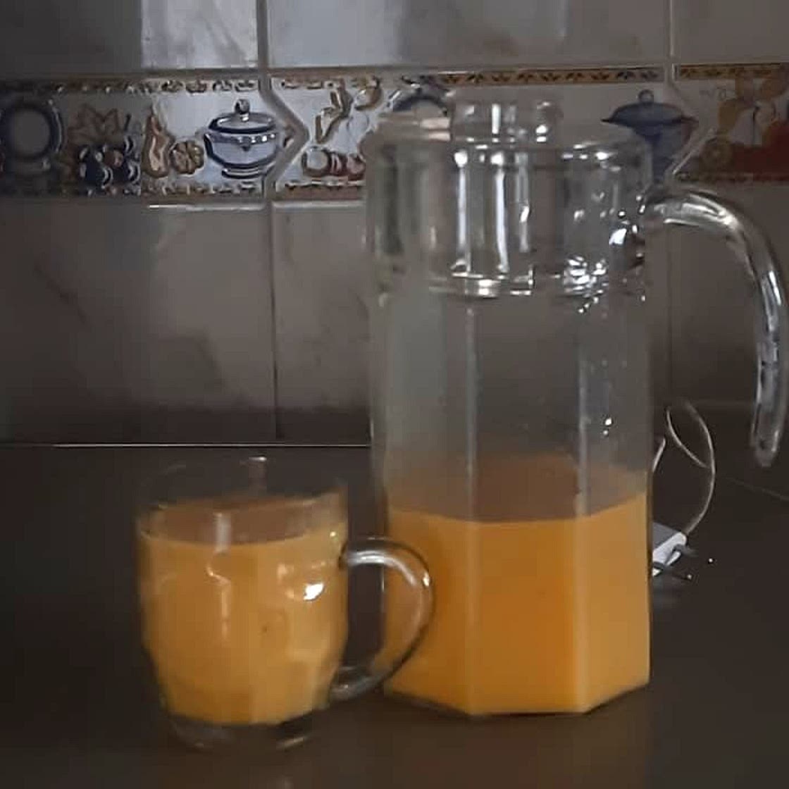 Citrus Banana Peach Smoothie