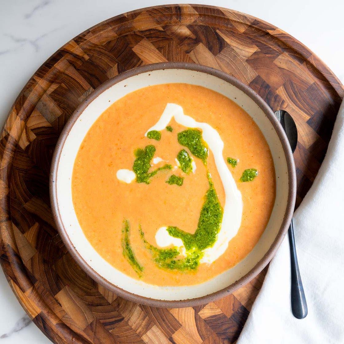 High-Protein Vegan Soup (NO CHOPPING)