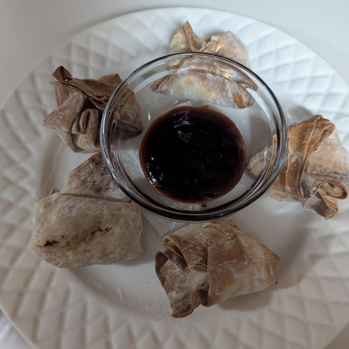 Crispy Air Fryer Crab Rangoons