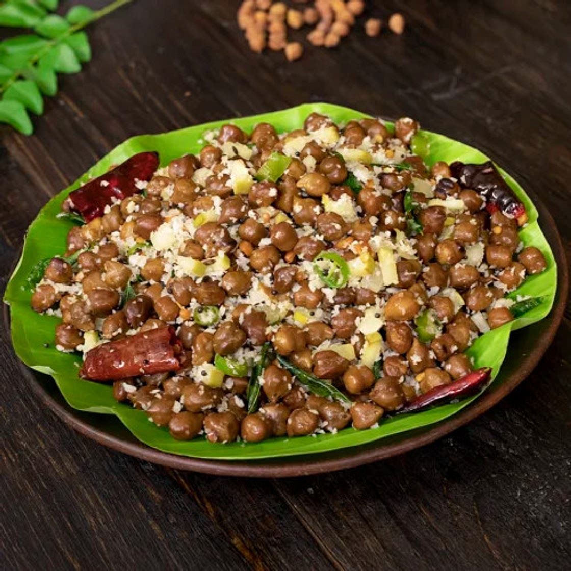 Black Chickpea Sundal