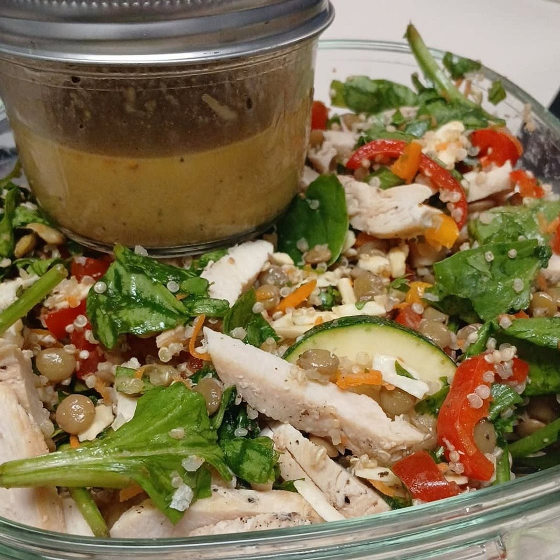 Mediterranean Lentil Salad