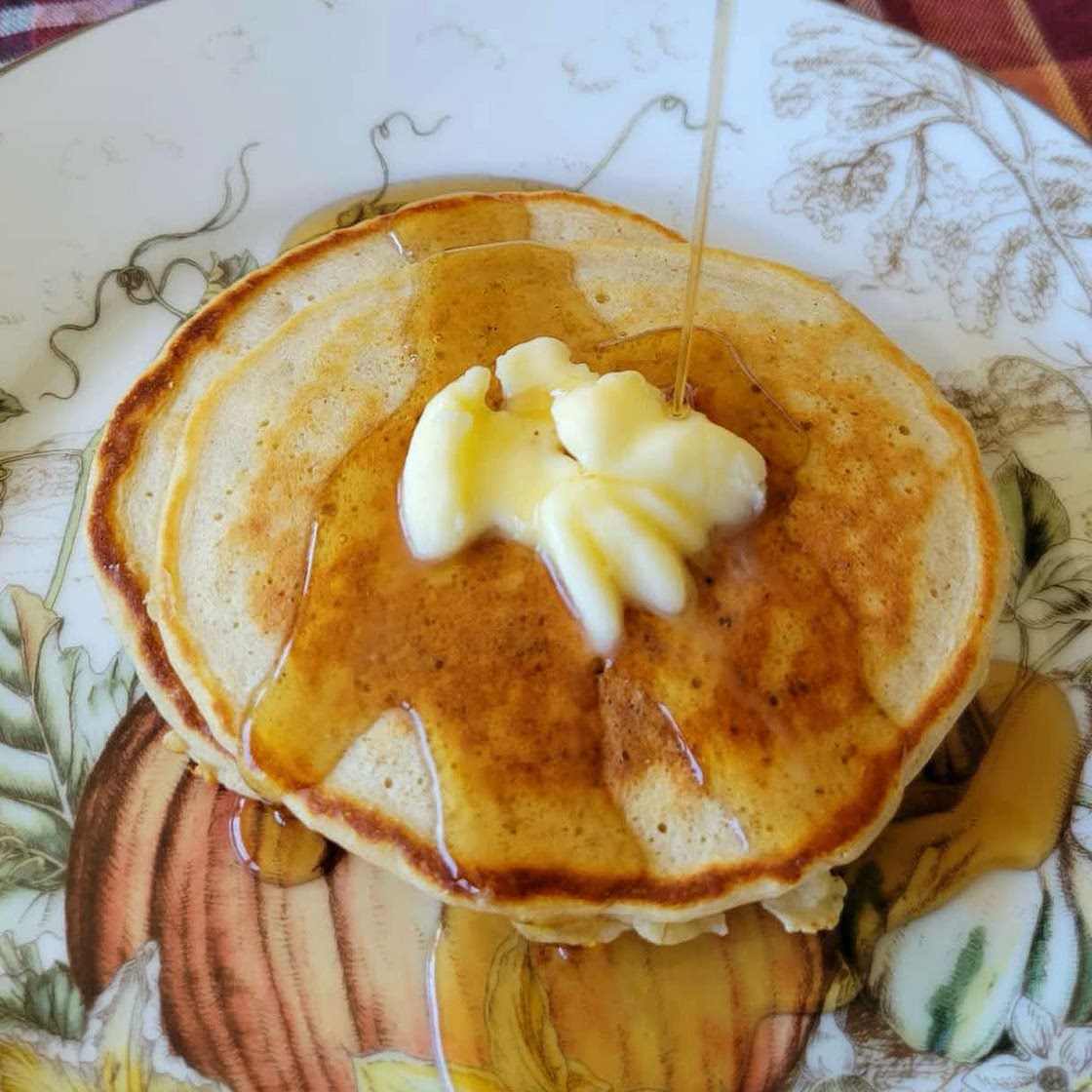 Brown Sugar Banana Pancakes