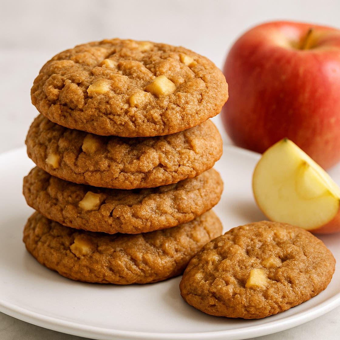 Apple Protein Cookies