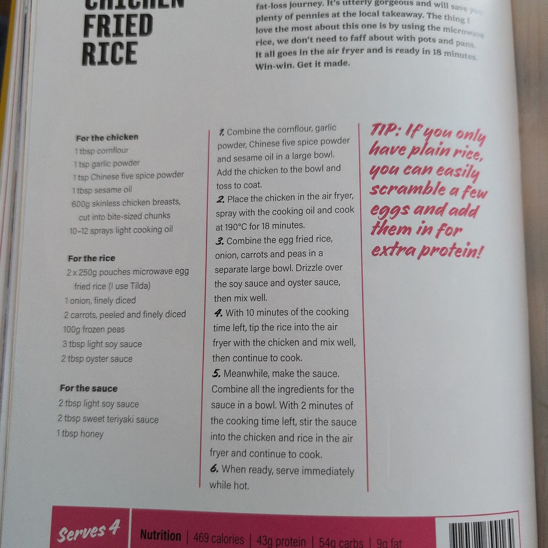 Chicken Fried Rice (p160)