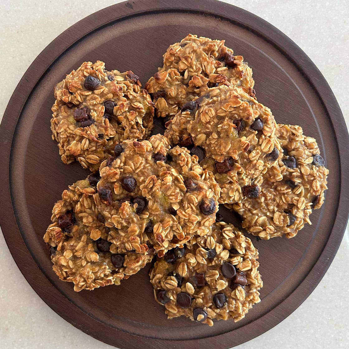 4 Ingredient Flourless Healthy Oatmeal Cookies