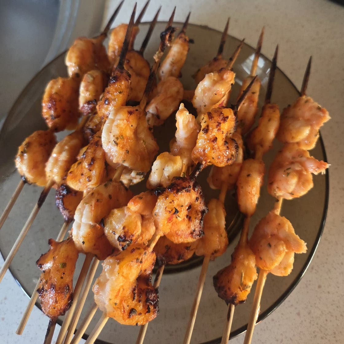 Grilled Lime Cilantro Shrimp