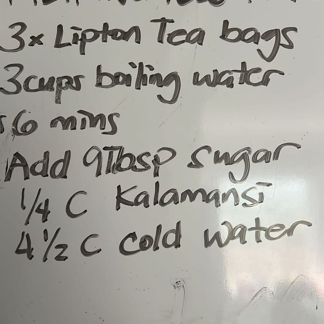 Filipino Iced Tea