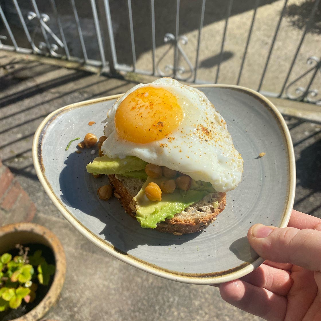 Herby Chickpeas | Student Breakfast Series