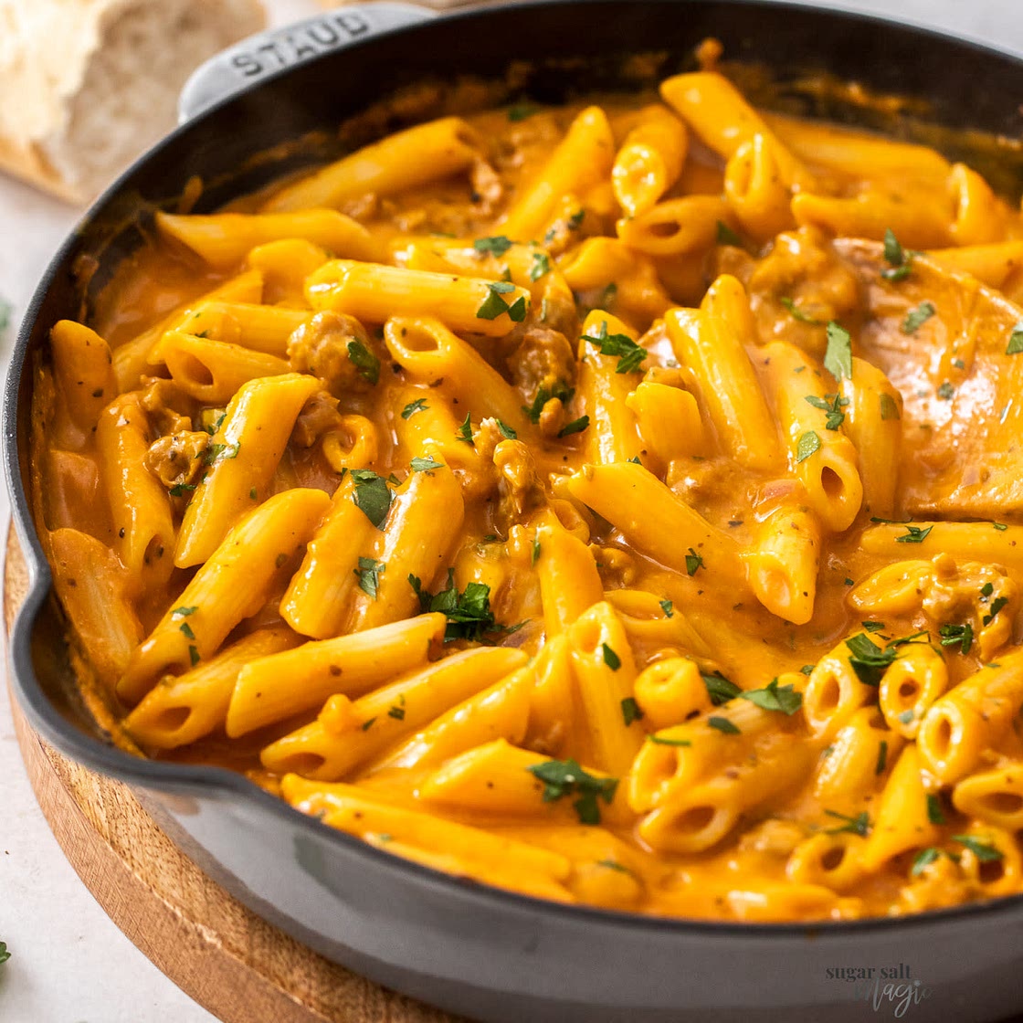 Pumpkin Vegan Pasta
