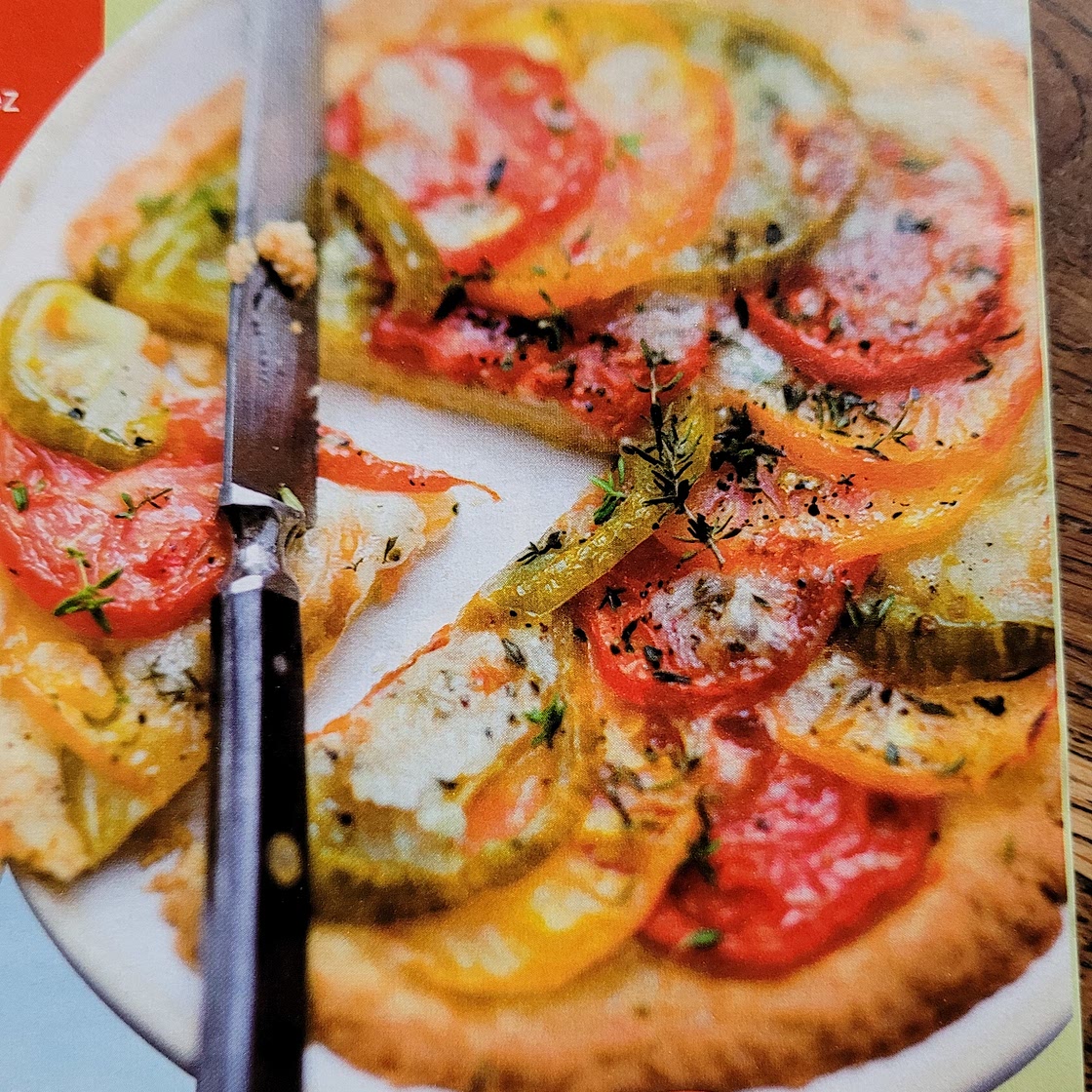Tarte Tomate Tapenade