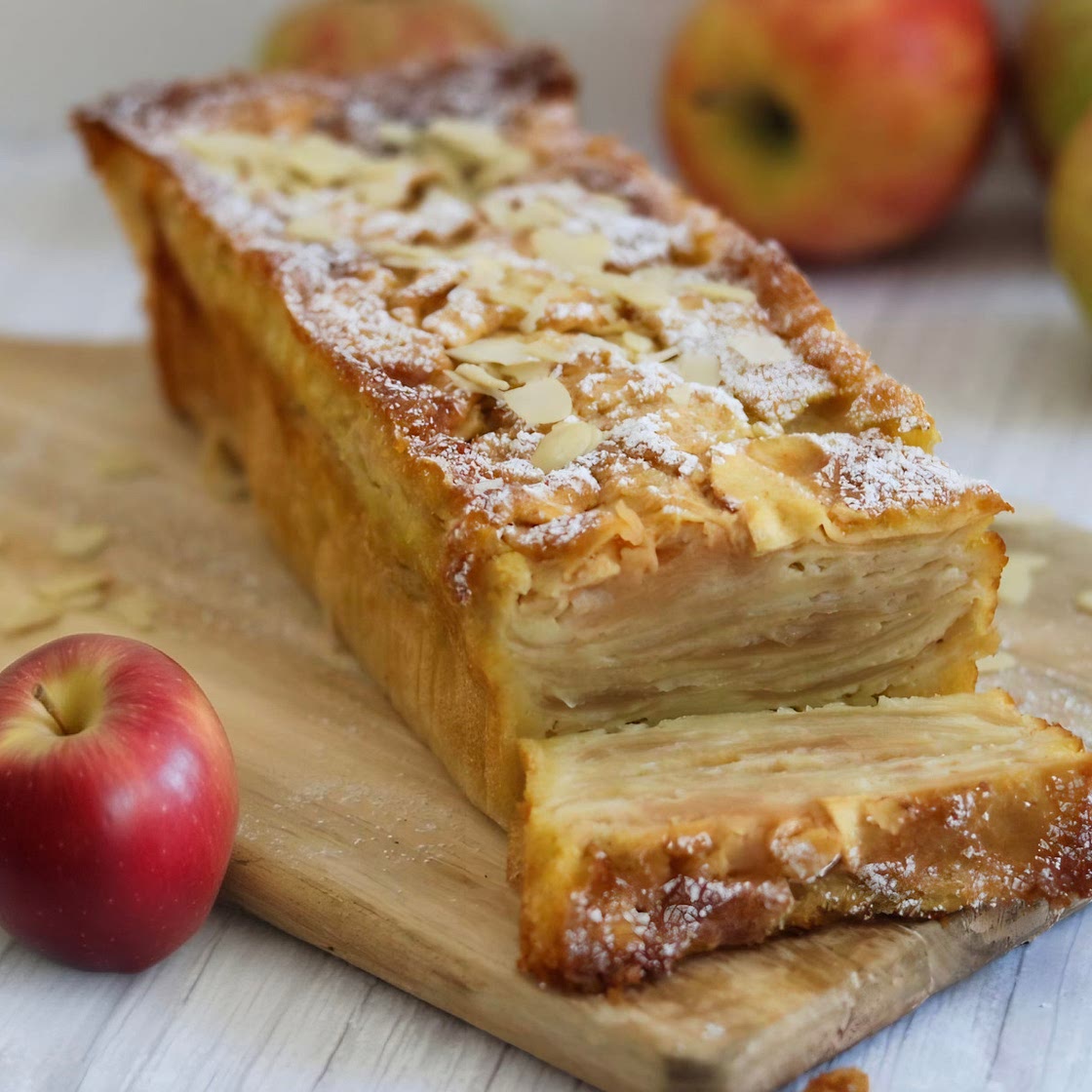 Französischer Apfelkuchen