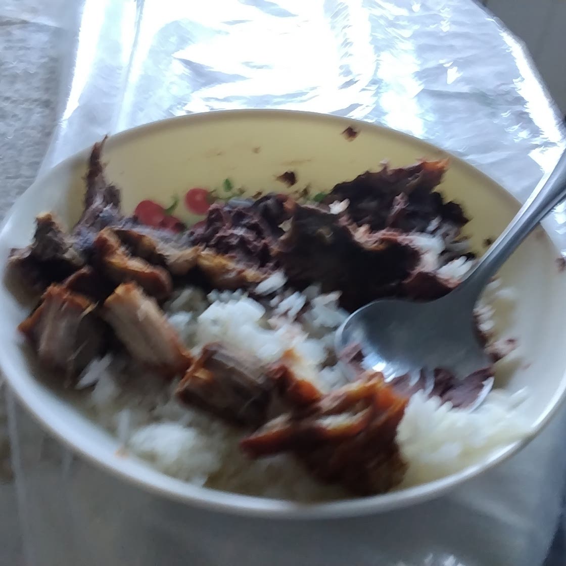 Ham rice