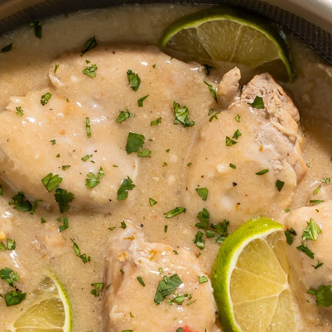 Slow Cooker Coconut Lime Chicken