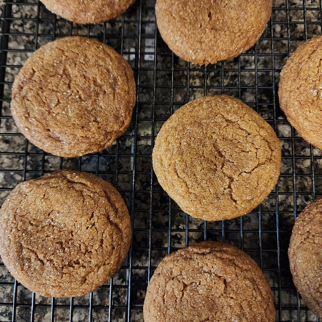 Seriously Soft Molasses Cookies