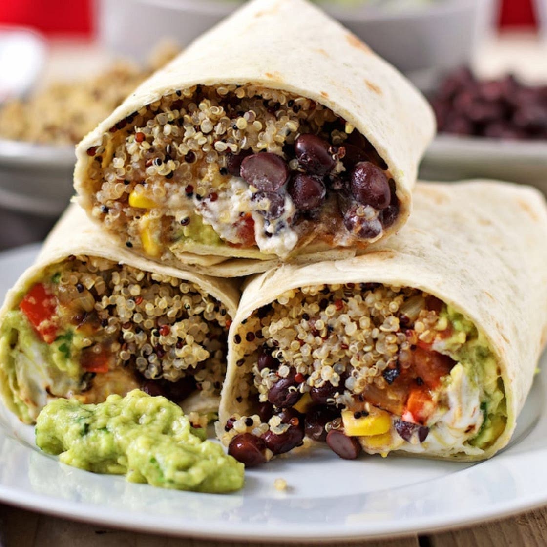 Mexican Quinoa Wraps