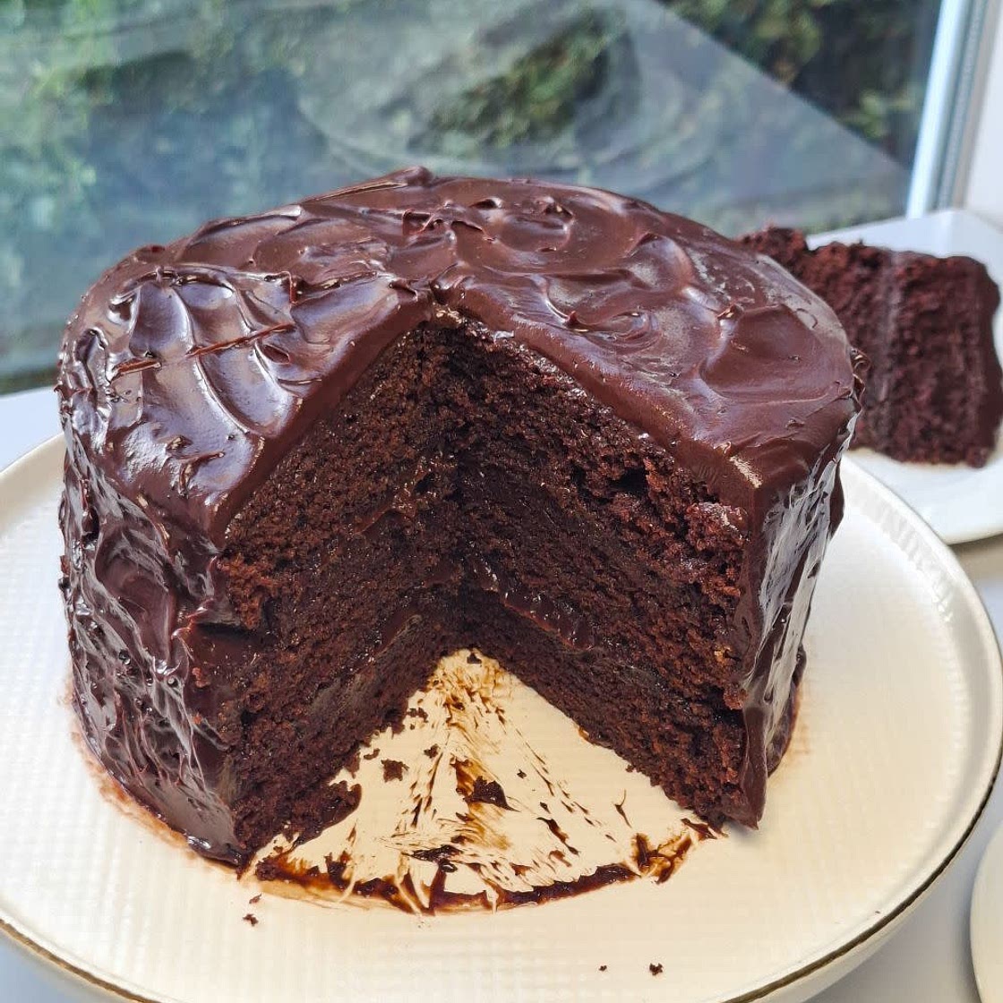 Eggless Matilda Chocolate Cake