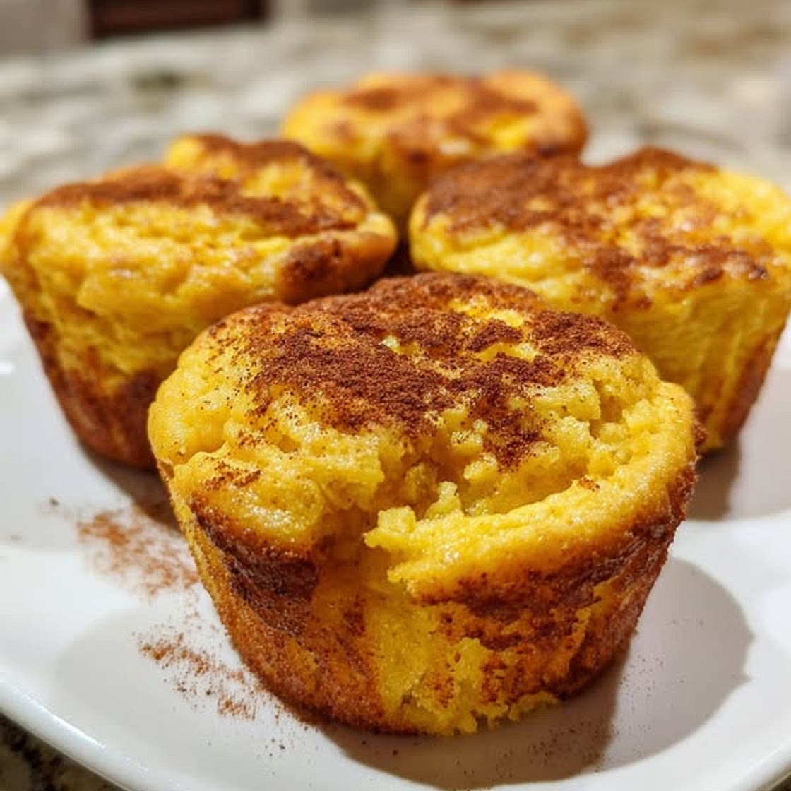 Cottage cheese pumpkin muffins