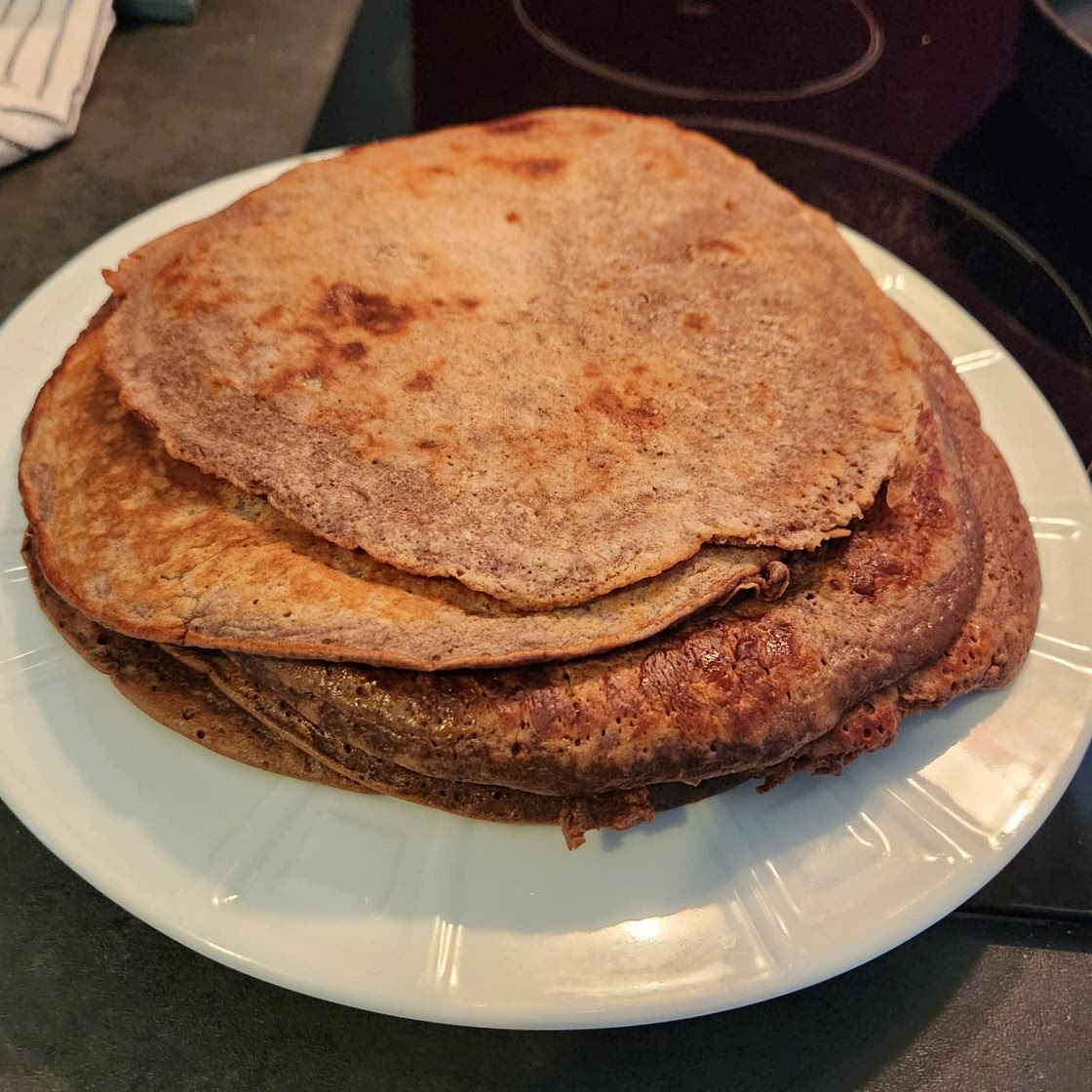 Pancakes Healthy Chocolat Banane – Recette Facile