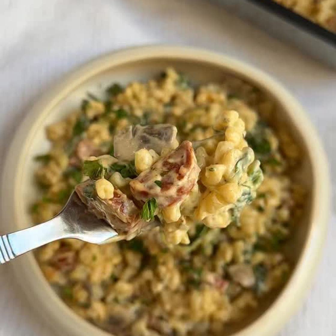 ONE POT TARTARE, CHORIZO, CHAMPIGNONS