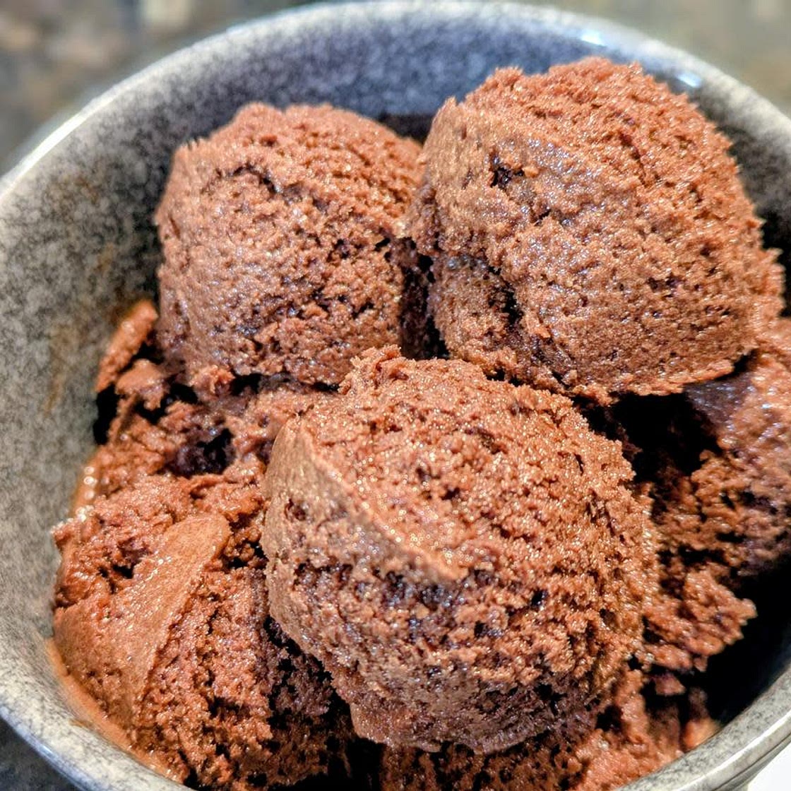 Aquafaba Chocolate Ice Cream