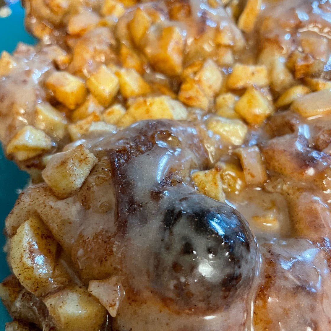 Tear & Share Apple Fritter Focaccia
