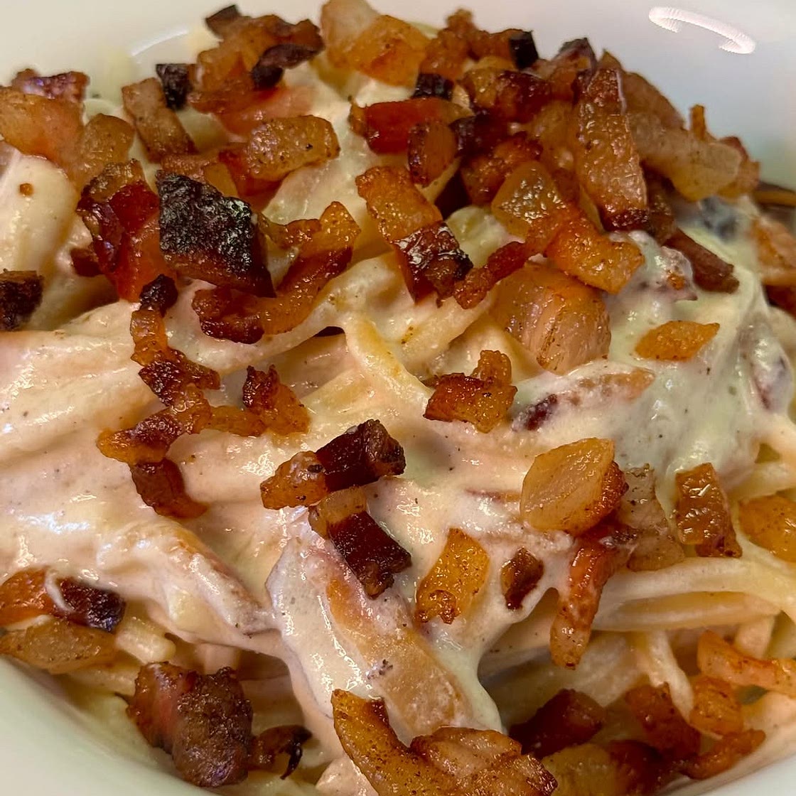 PASTA RICOTTA PECORINO E PANCETTA 🧀🥓
